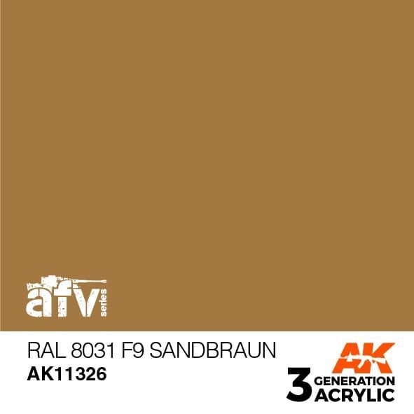 RAL 8031 F9 SANDBRAUN – AFV