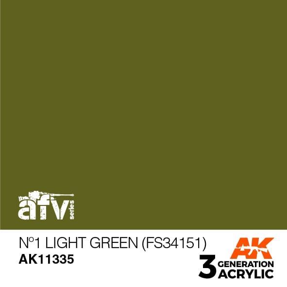 No1 LIGHT GREEN (FS34151) – AFV