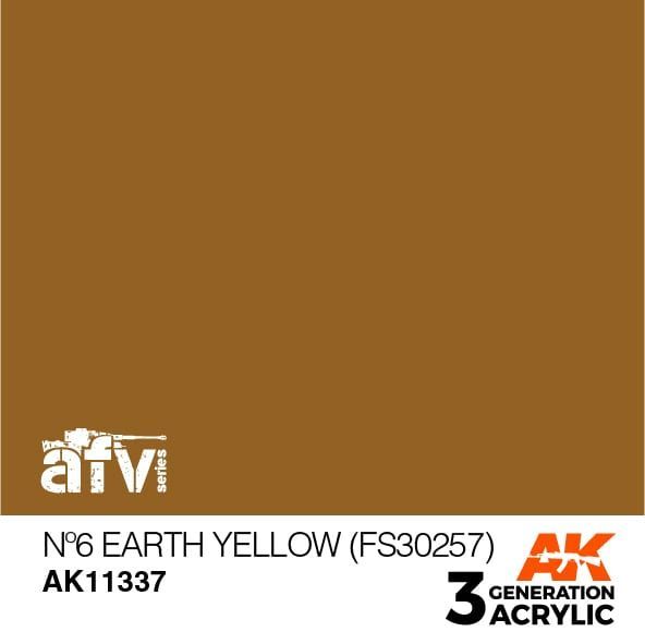 No6 EARTH YELLOW (FS30257) – AFV