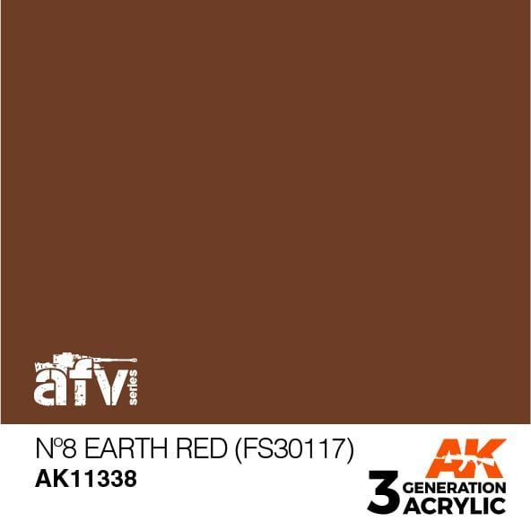 No8 EARTH RED (FS30117) – AFV