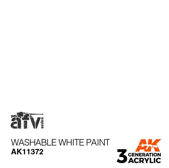 WASHABLE WHITE PAINT – AFV