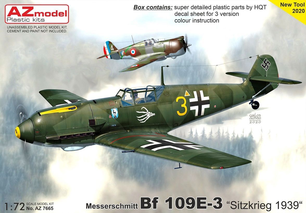 1:72 Bf 109E-3 „Sitzkrieg“ 1939´´
