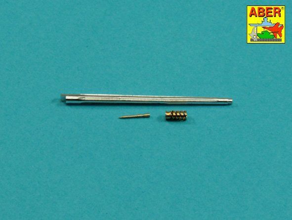 1:35 25mm M242 Bushmaste rribbed chain gun barrel & 7,62mm M240 machine gun barrel used on late M2A