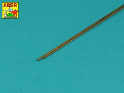 Brass hexagonal rods 1,5mm length 245mm x2 pcs.