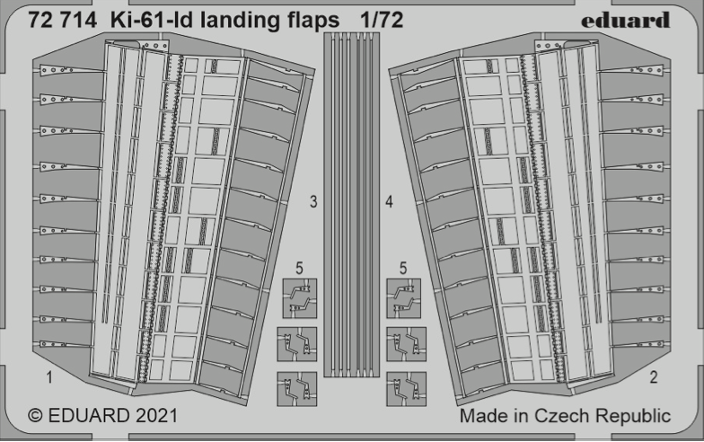 1:72 Kawasaki Ki-61-Id Hien (Tony) landing flaps