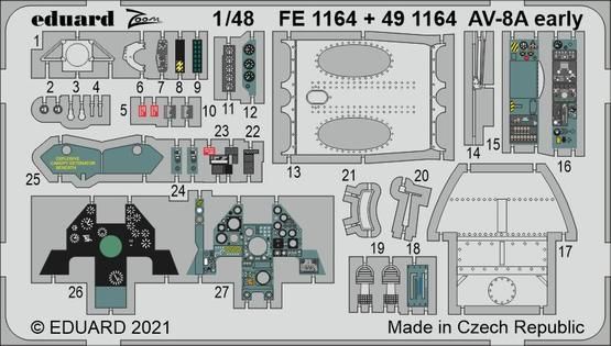 1:48 McDonnell-Douglas AV-8A Harrier early