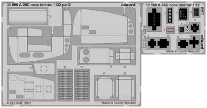 1:32 Douglas A-26C Invader nose interior