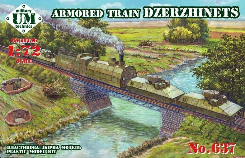 1:72 Armored train 'Dzerzhinets'