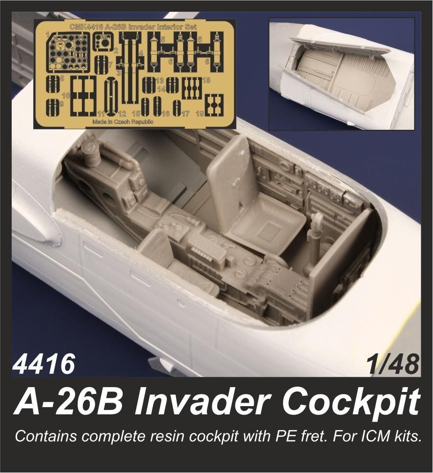 1:48 A-26B Invader Cockpit