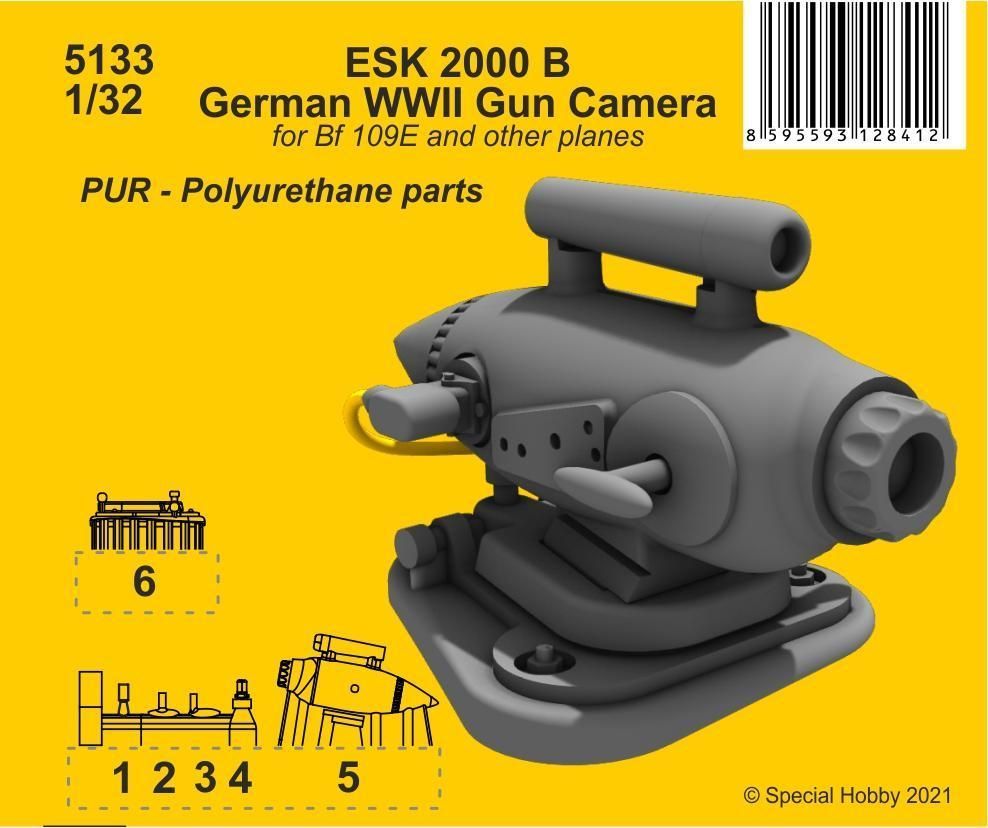 1:32 ESK 2000 B German WWII Gun Camera