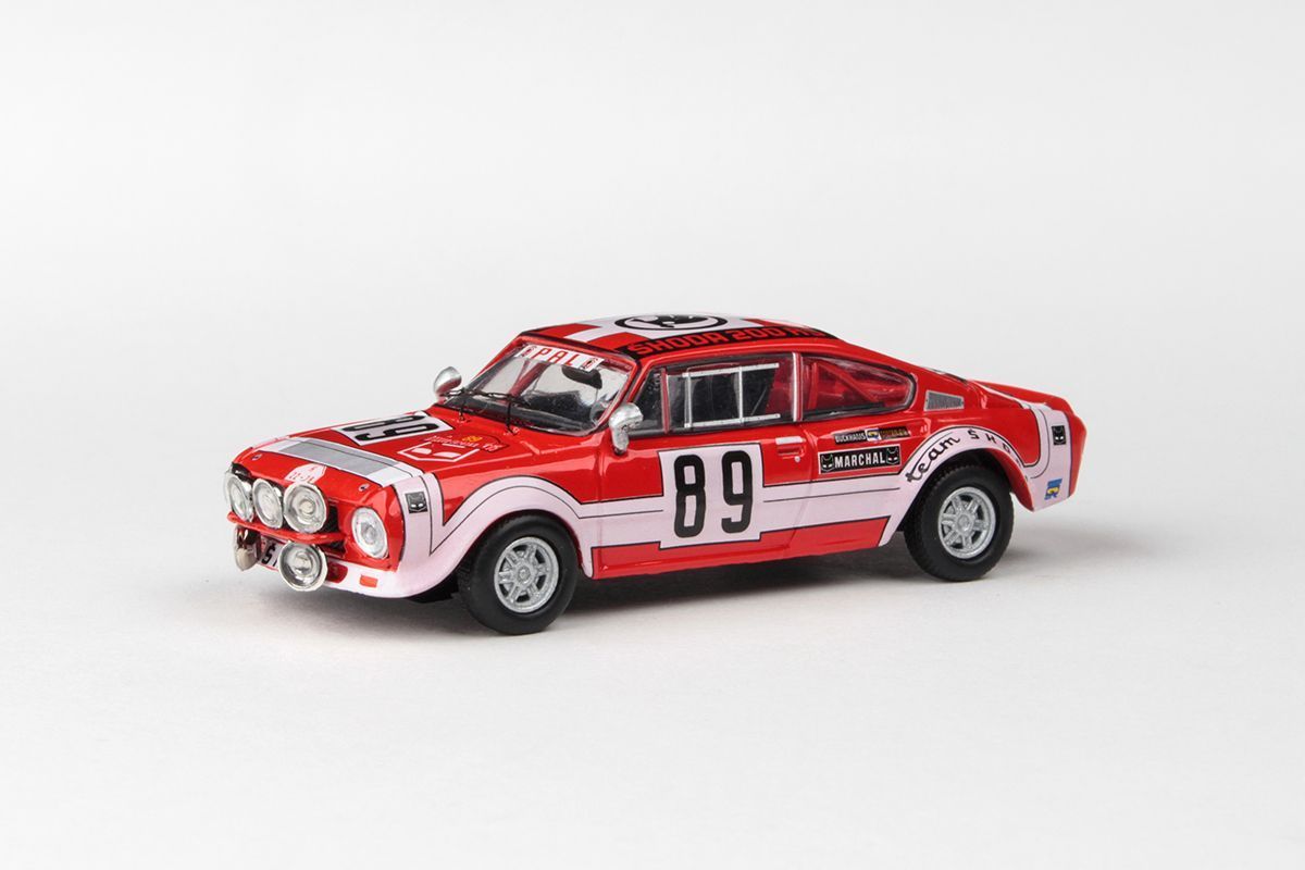 1:43 Škoda 200RS (1974) - Rallye Šumava 1975 #89 Šedivý - Janeček