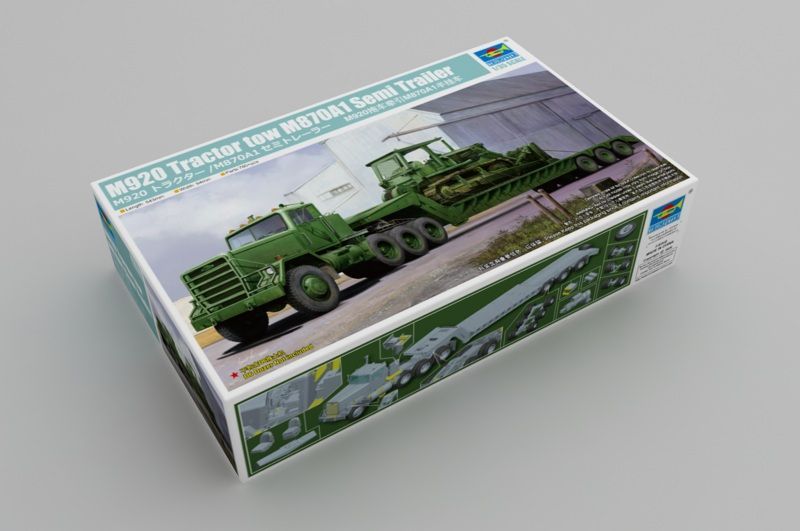 1:35 M920 Tractor tow with M870A1 semitrailer