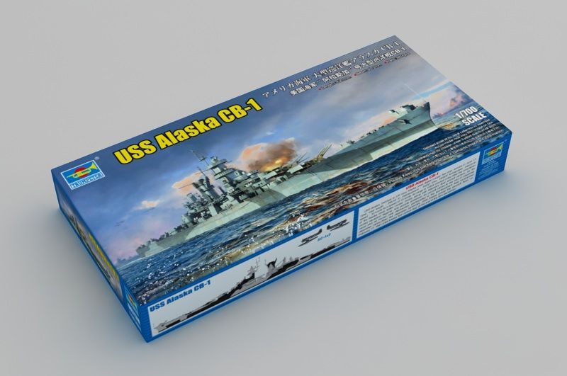 1:700 USS Large cruiser Alaska
