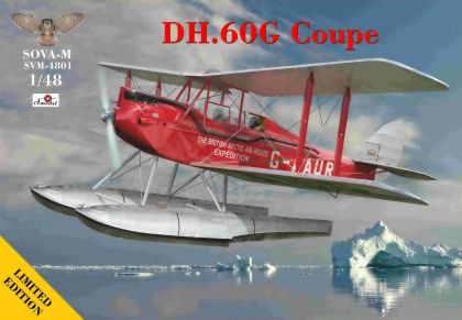 1:48 de Havilland DH.60G Coupe seaplane (Polar British expedition )