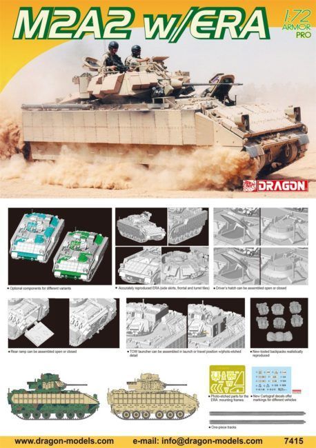 1:72 M2A2 w/ERA