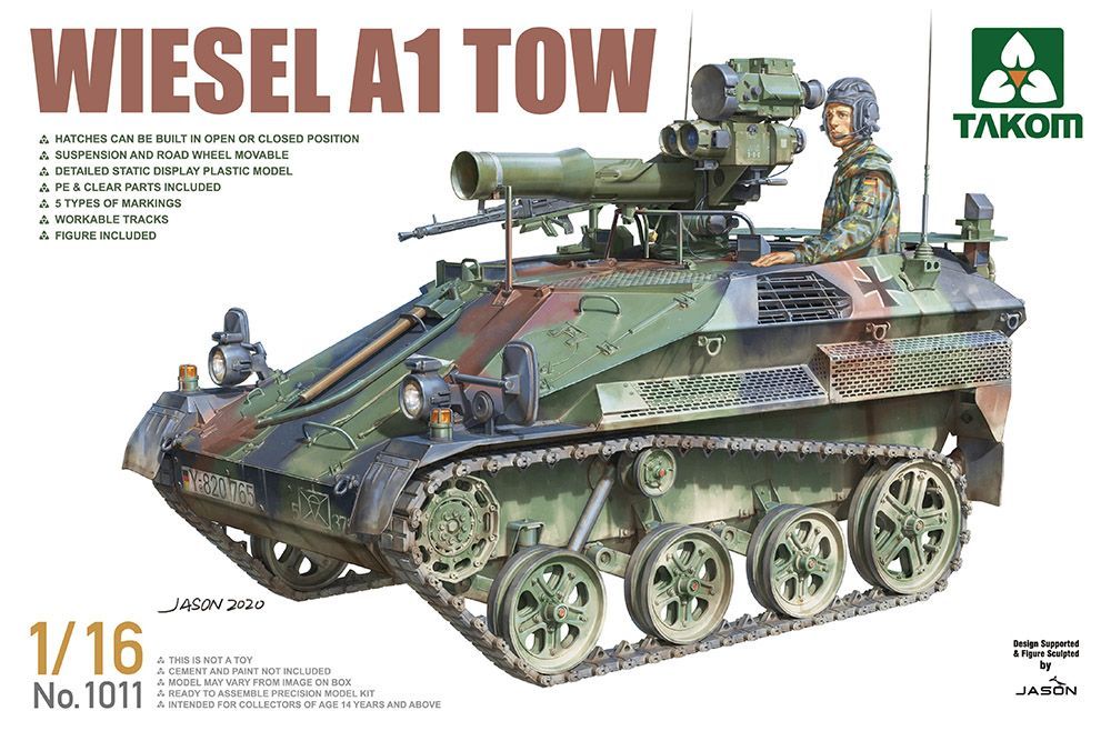 1:16 Wiesel A1 TOW