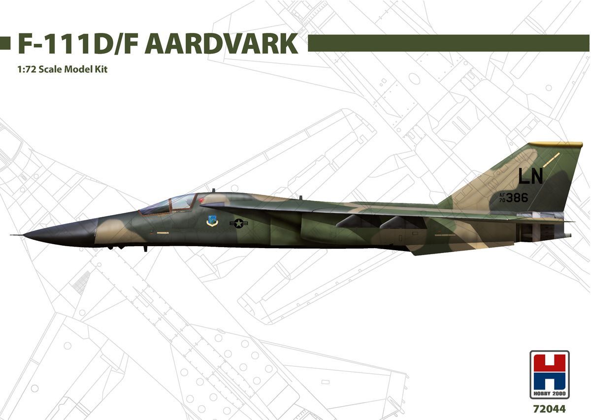 1:72 F-111 D/F Aardvark ( HASEGAWA + Cartograf + Pmask )