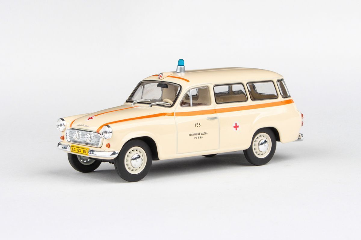 1:43 Škoda 1202 (1964) - Sanitka - ZS Praha 155