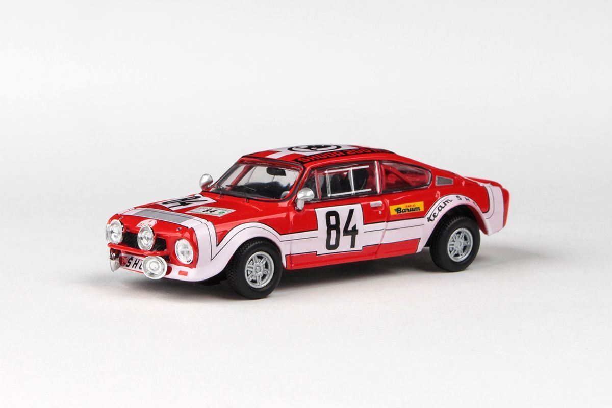 1:43 Škoda 200RS (1974) - Rallye Jeseníky 1974 #84 Šedivý - Janeček