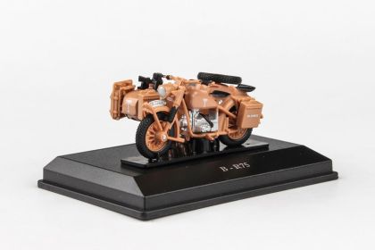 1:43 Abrex Cararama - BMW-R75 Motorbike - Sandy Yellow