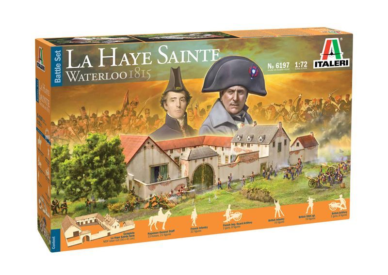 1:72 La Haye Sainte Waterloo 1815 - BATTLESET