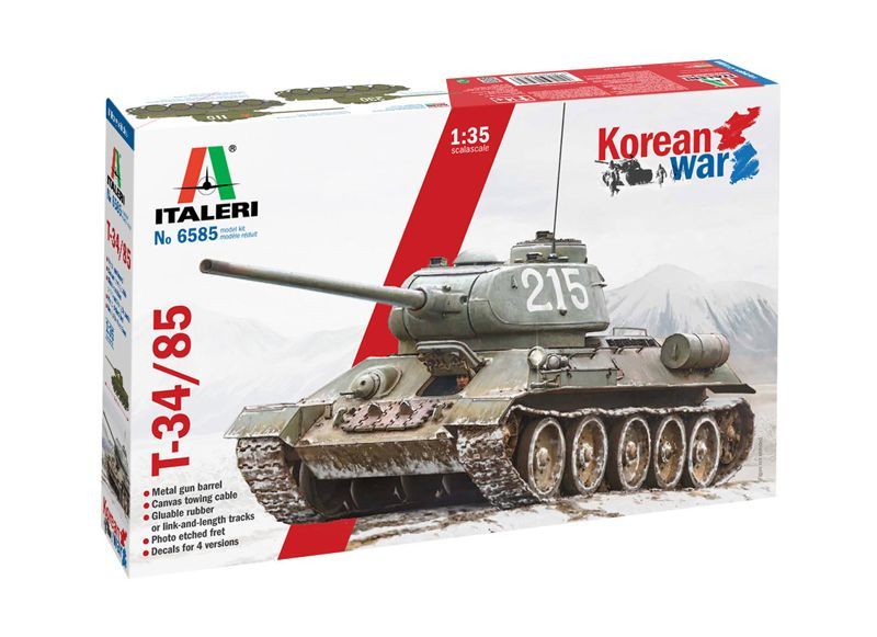 1:35 T-34/85 Korean War