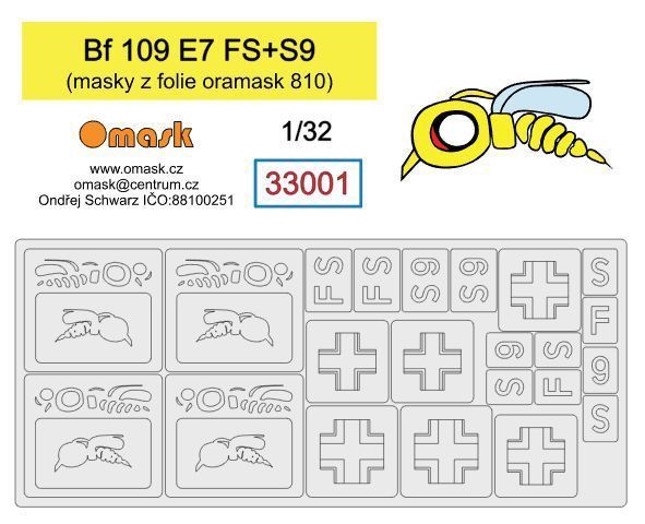 1:32 Bf 109 E7 (S9+FS)