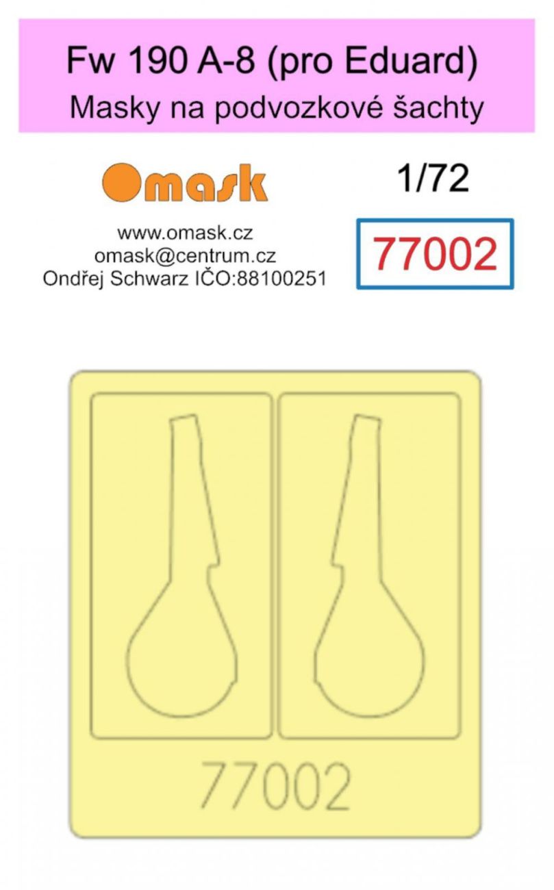 1:72 Fw 190 A-8 (pro Eduard)