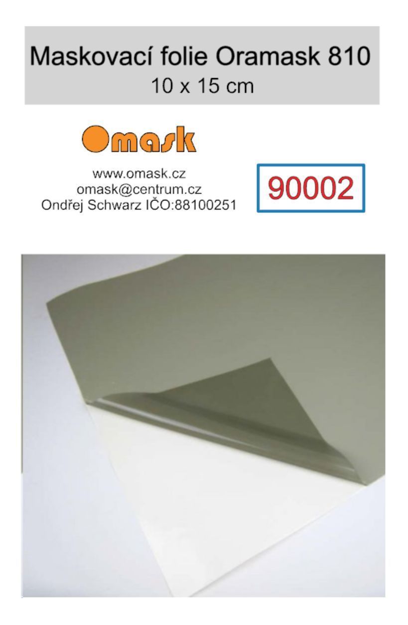 Maskovací folie Oramask 810 (10x15cm)
