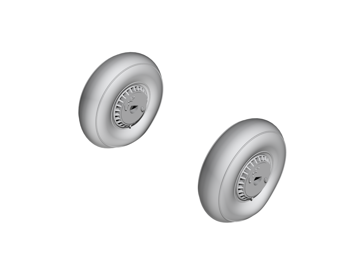 1:48 Reggiane Re 2005 Main Wheels