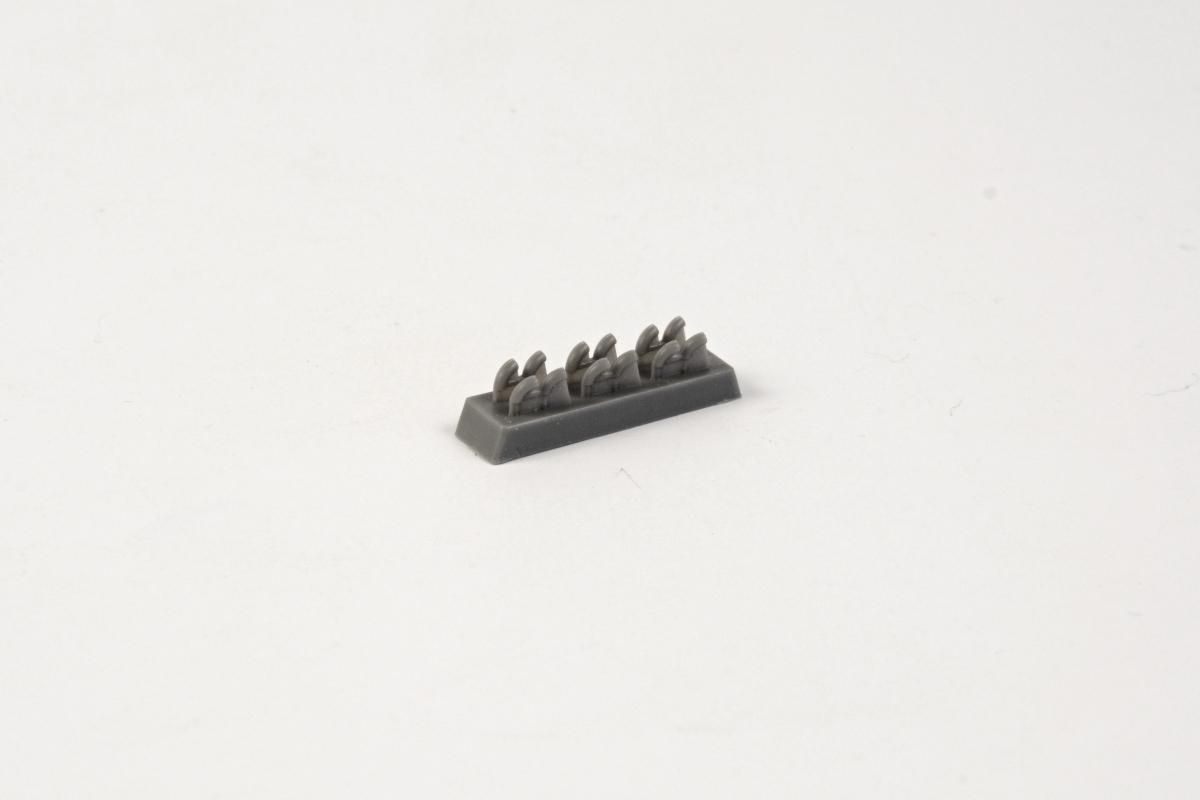 1:72 P-40E Exhausts for Special Hobby kit