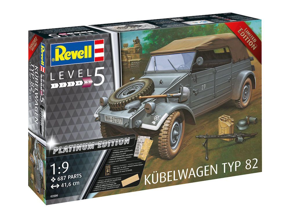 1:9 Kübelwagen Typ 82 LIMITED EDITION