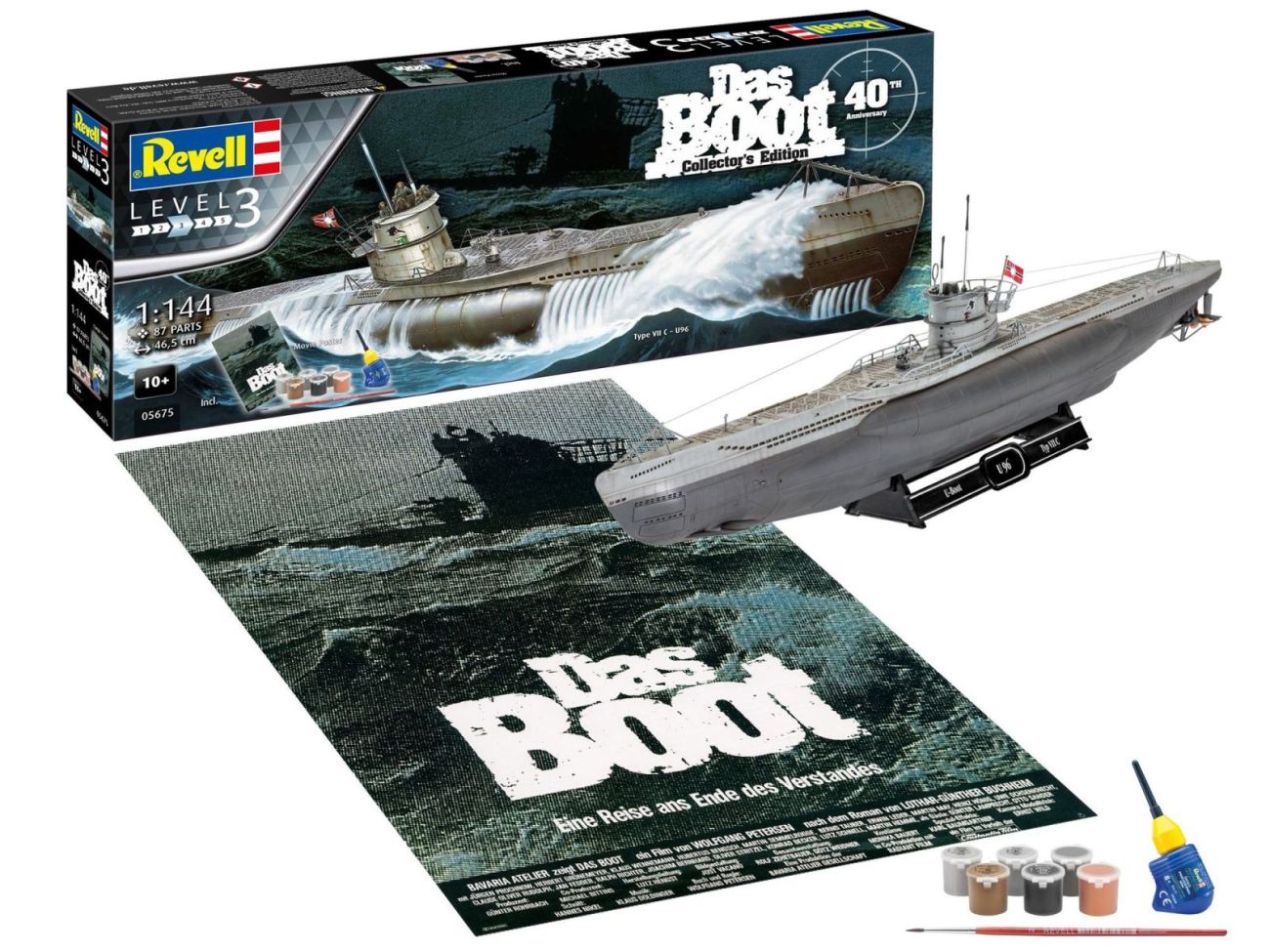 1:144 DAS BOOT 40th Anniversary Gift Set