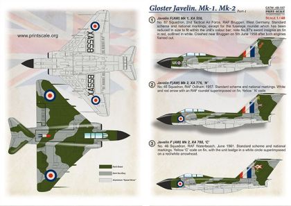 1:48 Gloster Javelin (Mk-1/2) Part-1