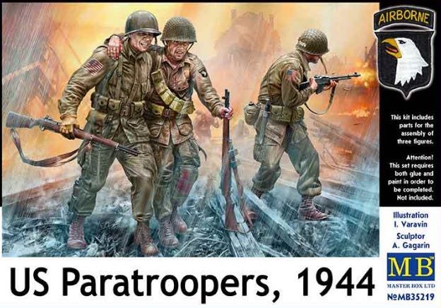 1:35 US Paratroopers, 1944