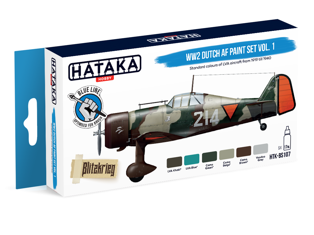 WW2 Dutch AF Vol. 1 Paint Set