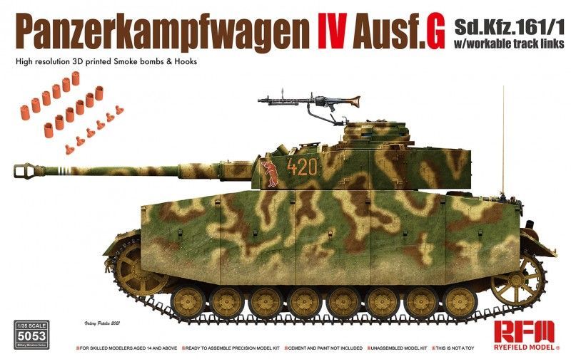 1:35 Panzerkampfwagen IV Ausf. G Sd.Kfz. 161/1