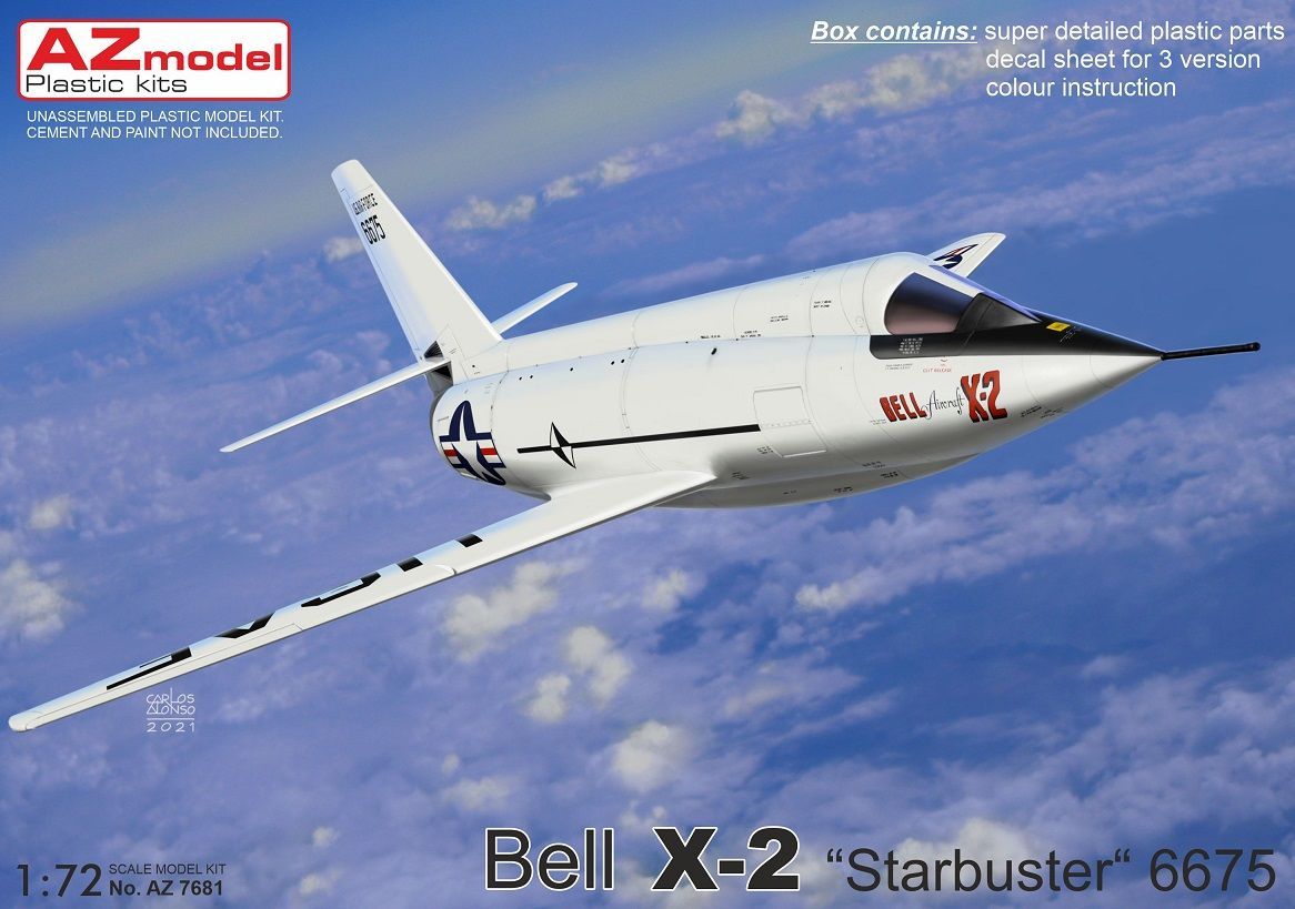 1:72 Bell X-2 „Starbuster“ 6675