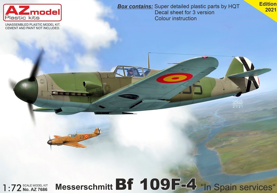 1:72 Bf 109F-4 „In Spain Service“
