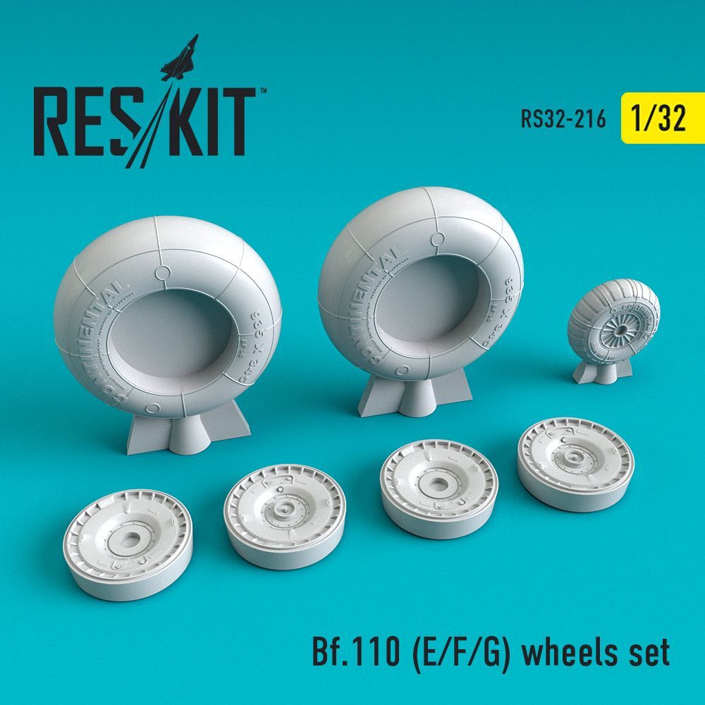 1:32 Messerschmitt Bf 110E/F/G - wheels set