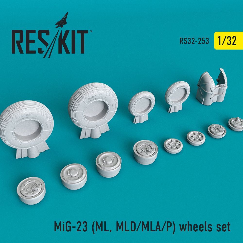 1:32  MiG-23ML/MLD/MLA/P - wheels set
