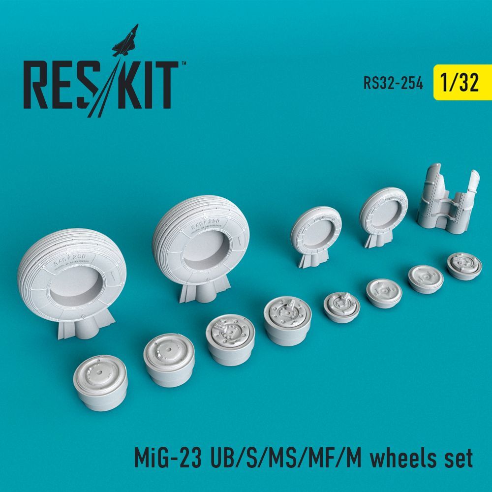 1:32  MiG-23UB/S/MS/MF/M - wheels set