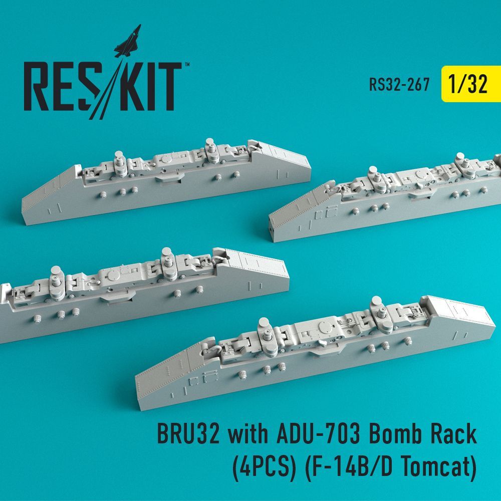 1:32 BRU32 with ADU-703 Bomb Rack (4PCS)