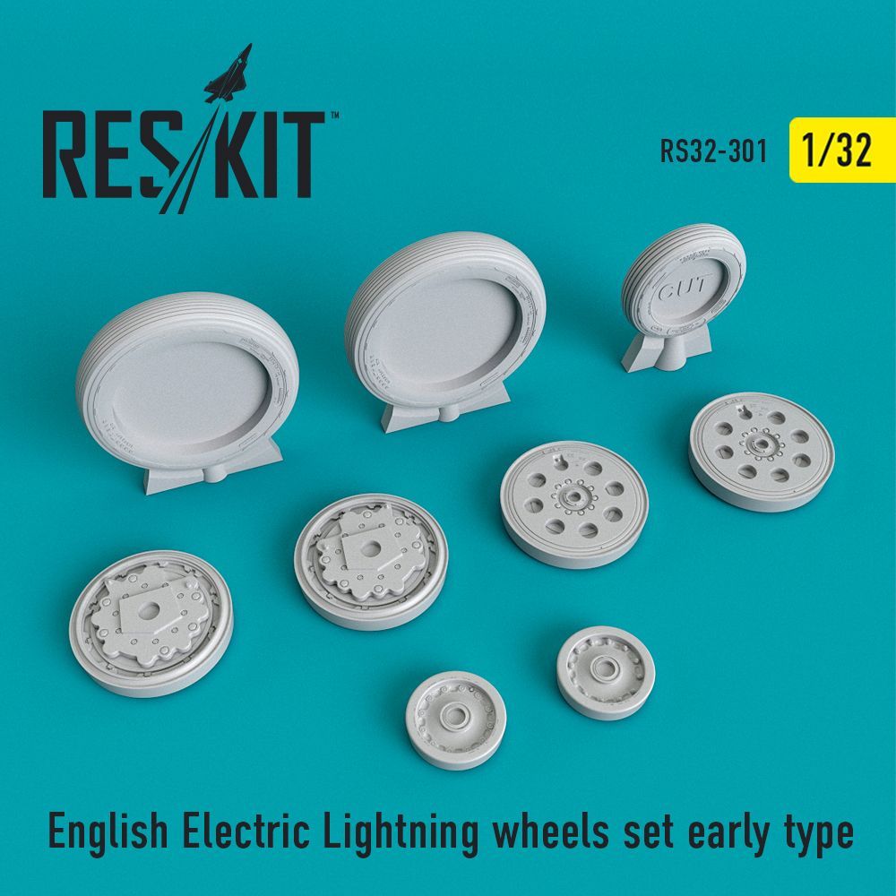 1:32 BAC/EE Lightning Wheels set early type