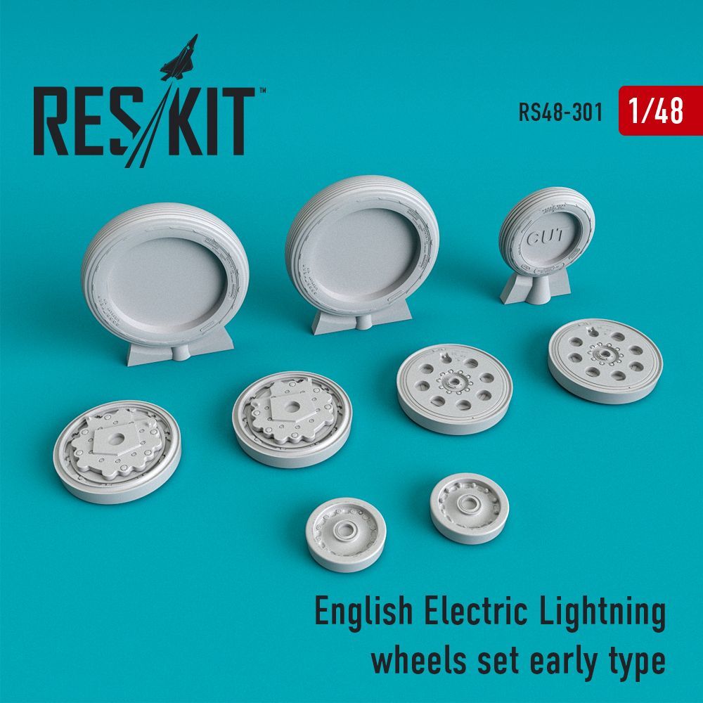 1:48 BAC/EE Lightning Wheels set early type