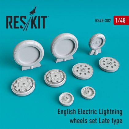 1:48 BAC/EE Lightning Wheels set Late type