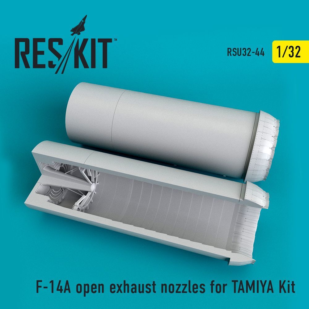 1:32 Grumman F-14A Tomcat open exhaust nozzles