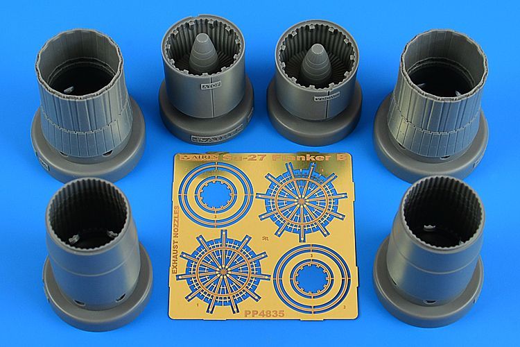 1:48 Su-27 Flanker B exhaust nozzles