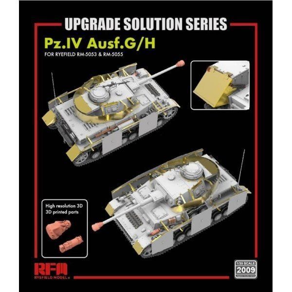 1:35 Upgrade set for Pz.IV Ausf.G/ H