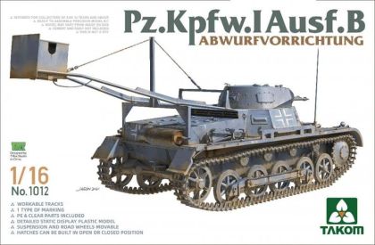1:16 Pz.Kpfw.I Ausf.B mit Abwurfvorrichtung